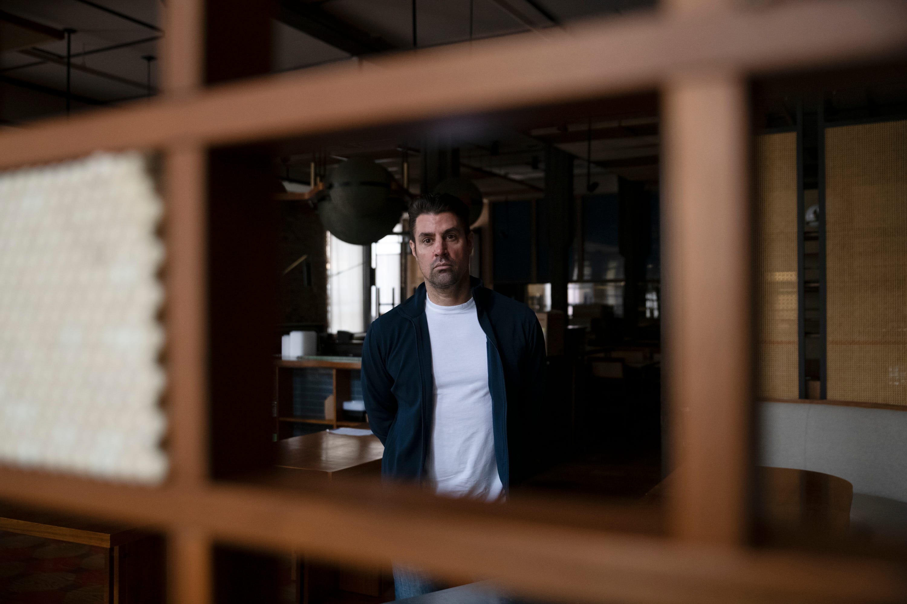 Restaurateur Kevin Boehm inside Momotaro in Chicago.