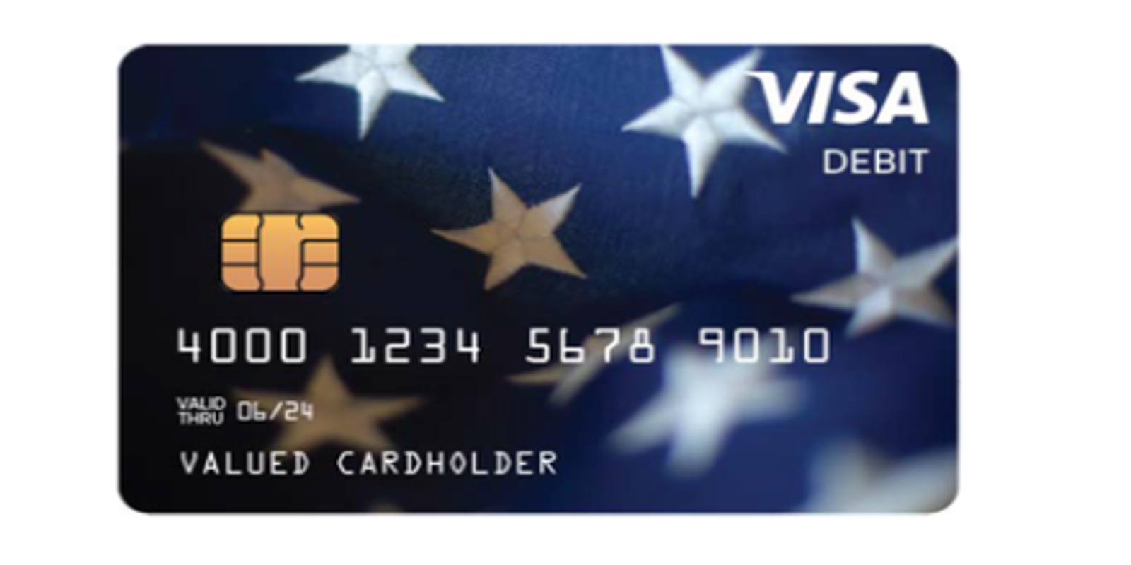 Visa debit cards arriving by mail have stimulus money loaded on them