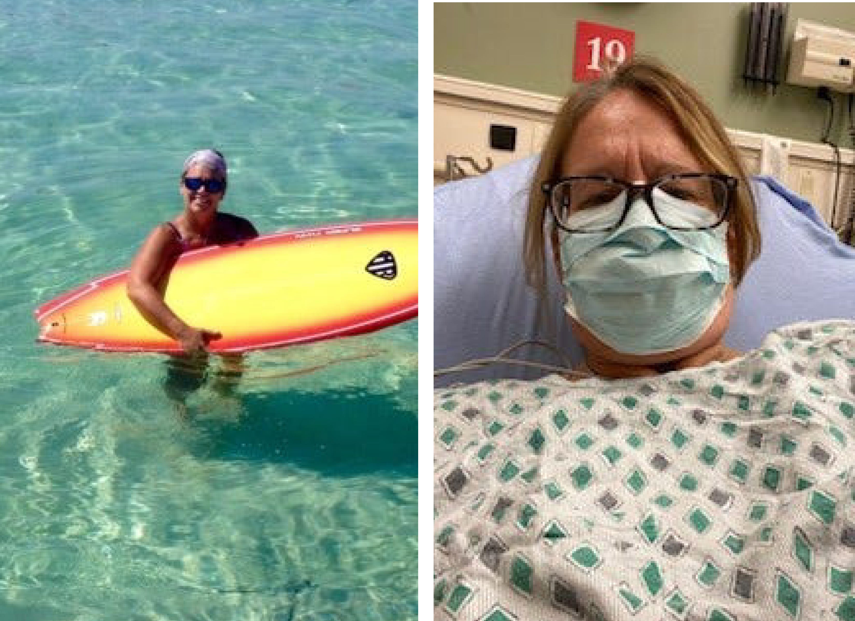 Donna Talla, who moved last year from Florida to Virginia, enjoyed outdoor activities before she was hospitalized for COVID-19. She’s been to the hospital four times since contracting the disease in March.