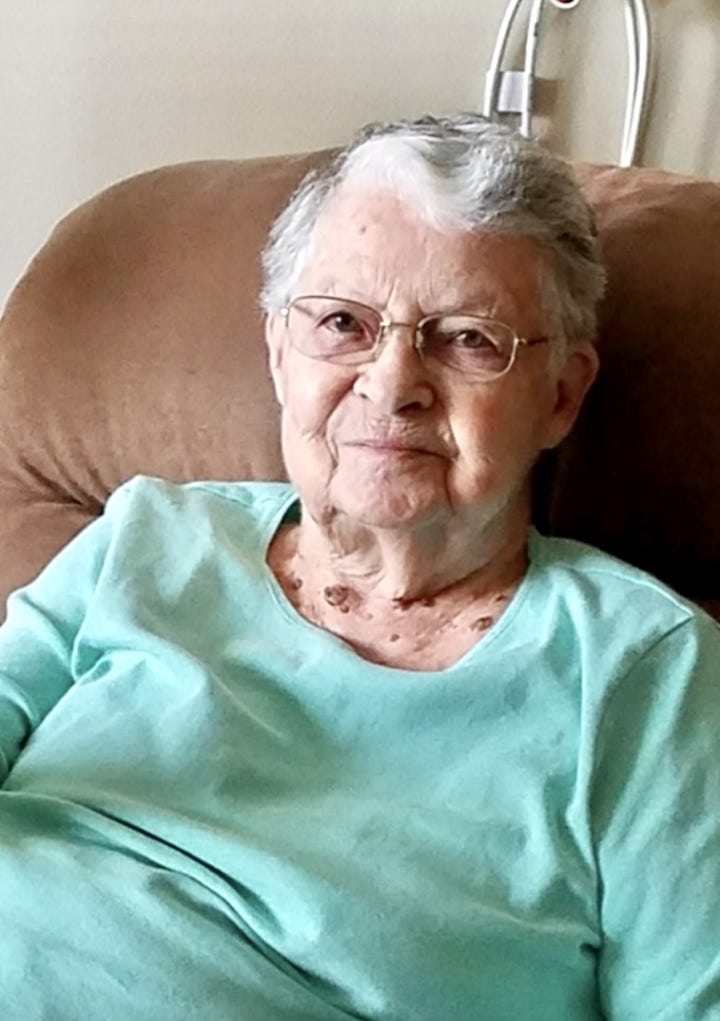 Dawn Sheets at her memory care apartment in Hendricks County
