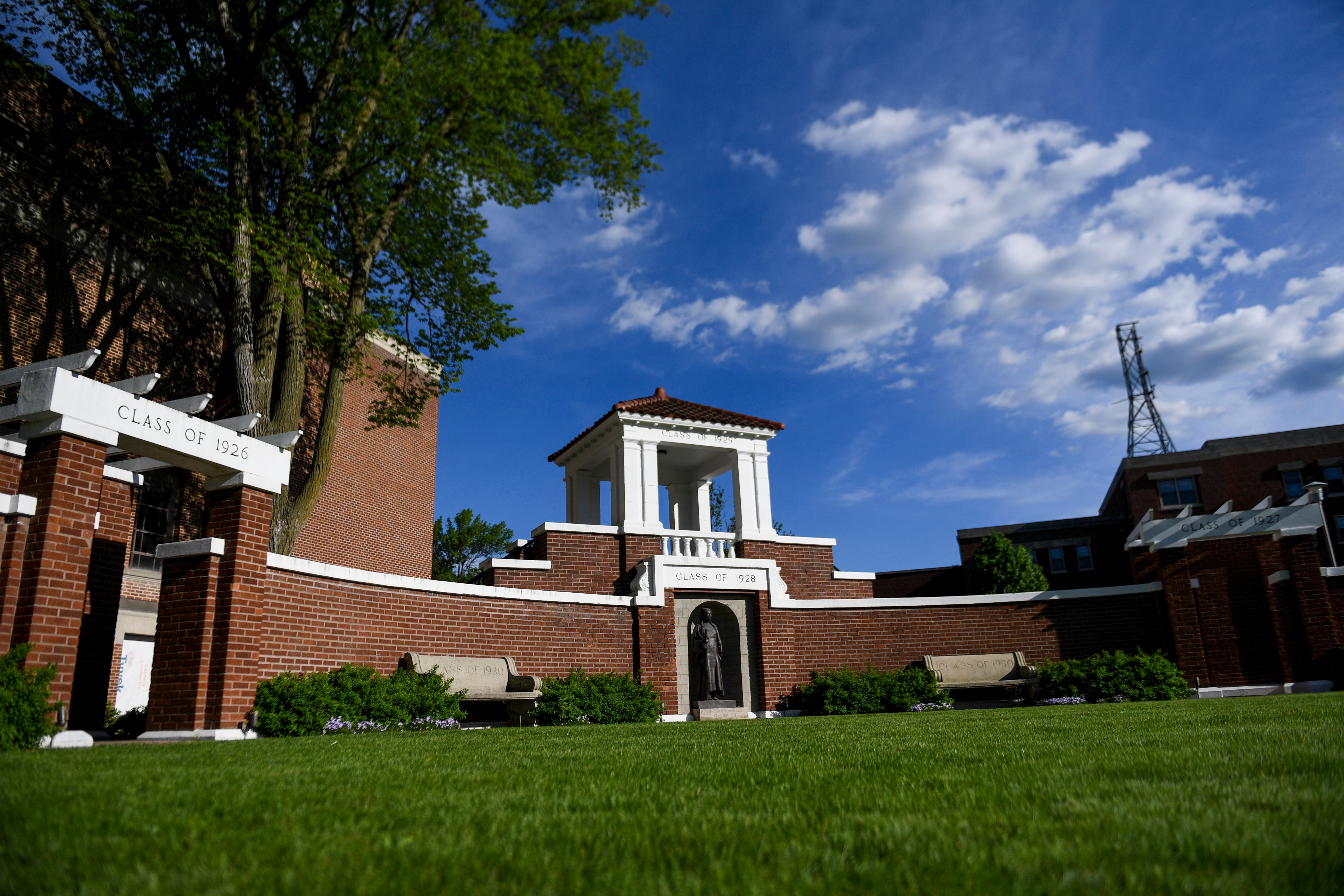 South Dakota State University campus is seen on Wednesday, May 27, 2020 in Brookings, S.D. 