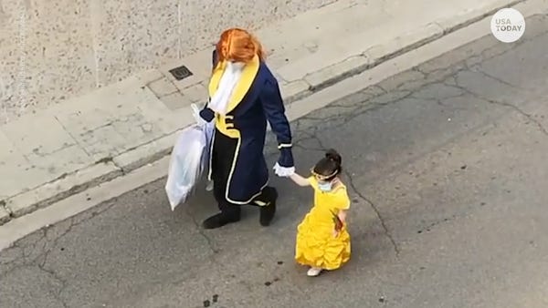 This dad and daughter duo in Spain have been dress