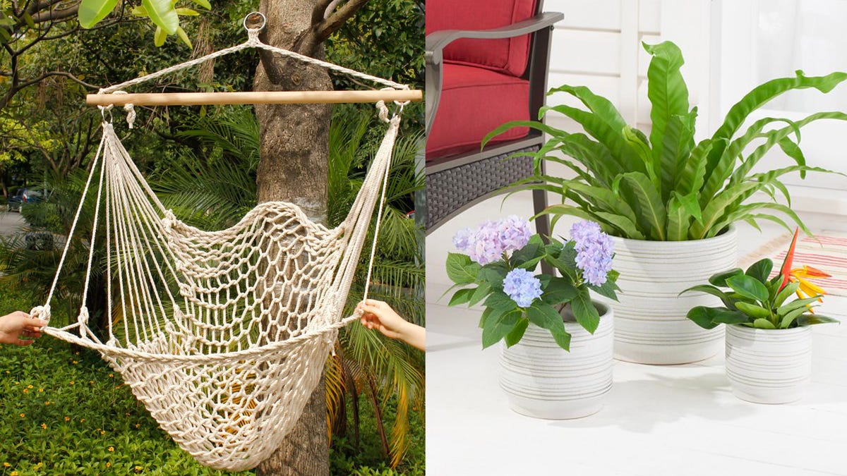 These a must for an outdoor oasis on a budget.