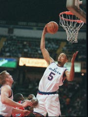 Juwan Howard had just finished his rookie season with the Washington Bullets when he played pickup games with Michael Jordan in the summer of 1995.