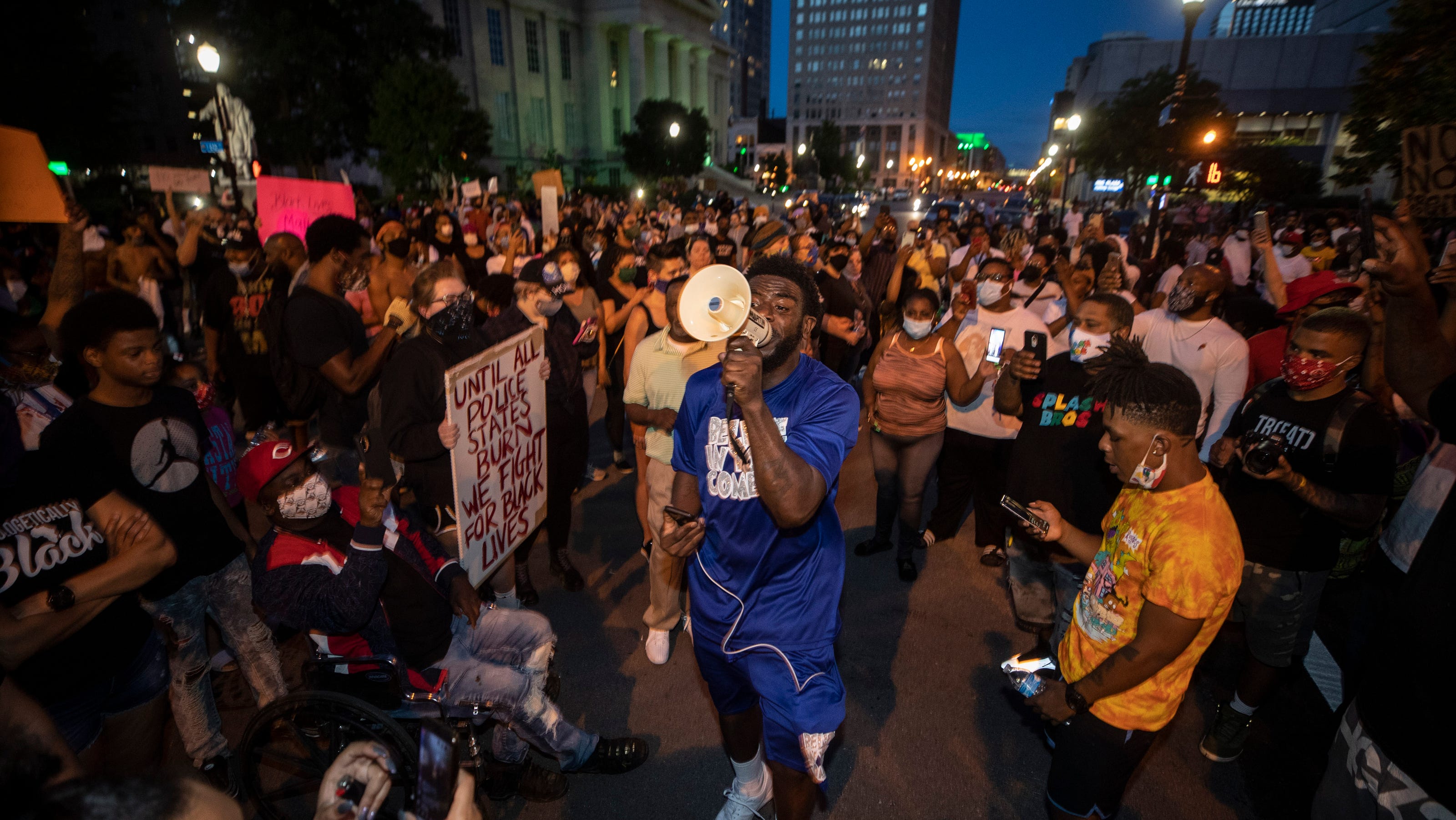 Breonna Taylor protest: What happened at Louisville events Saturday