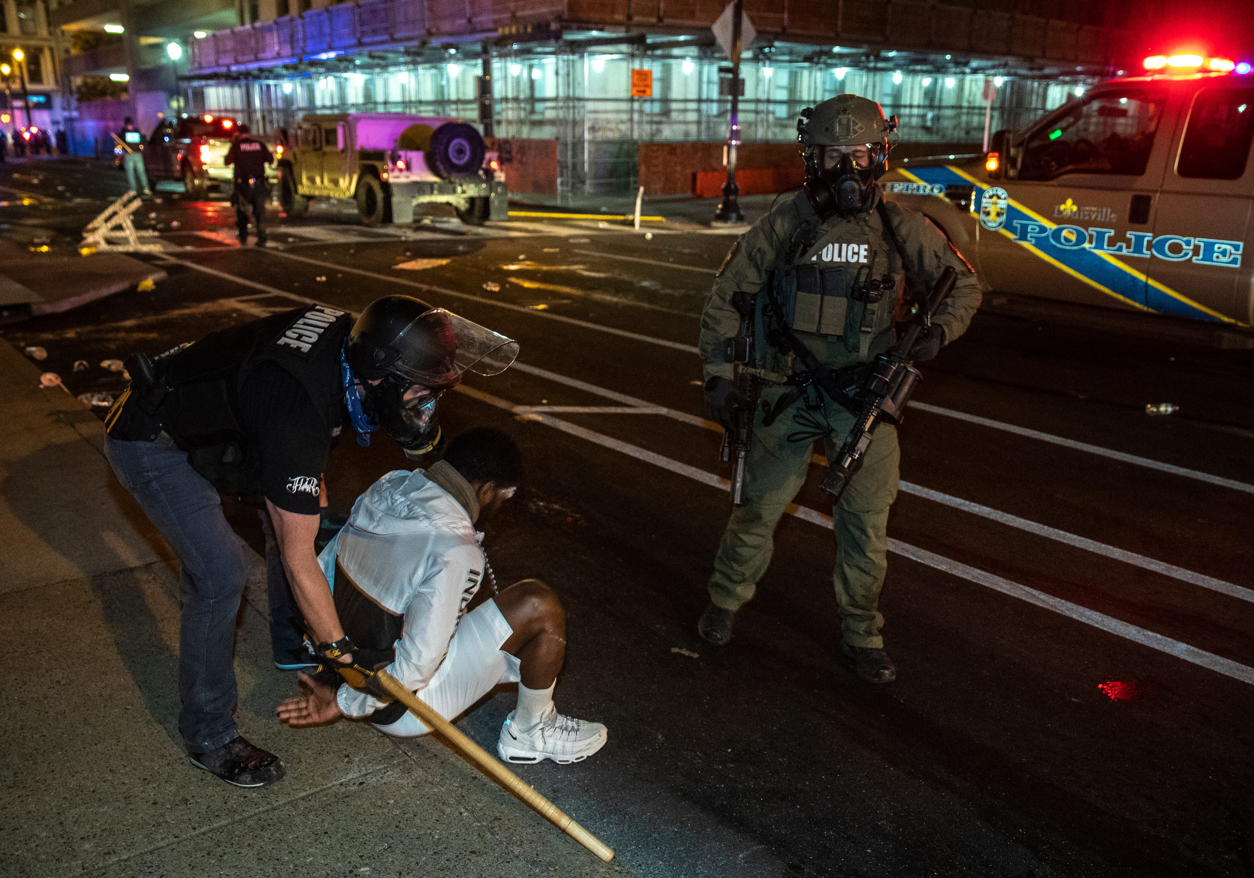 Breonna Taylor Protests Louisville Curfew Remains In Effect On Sunday