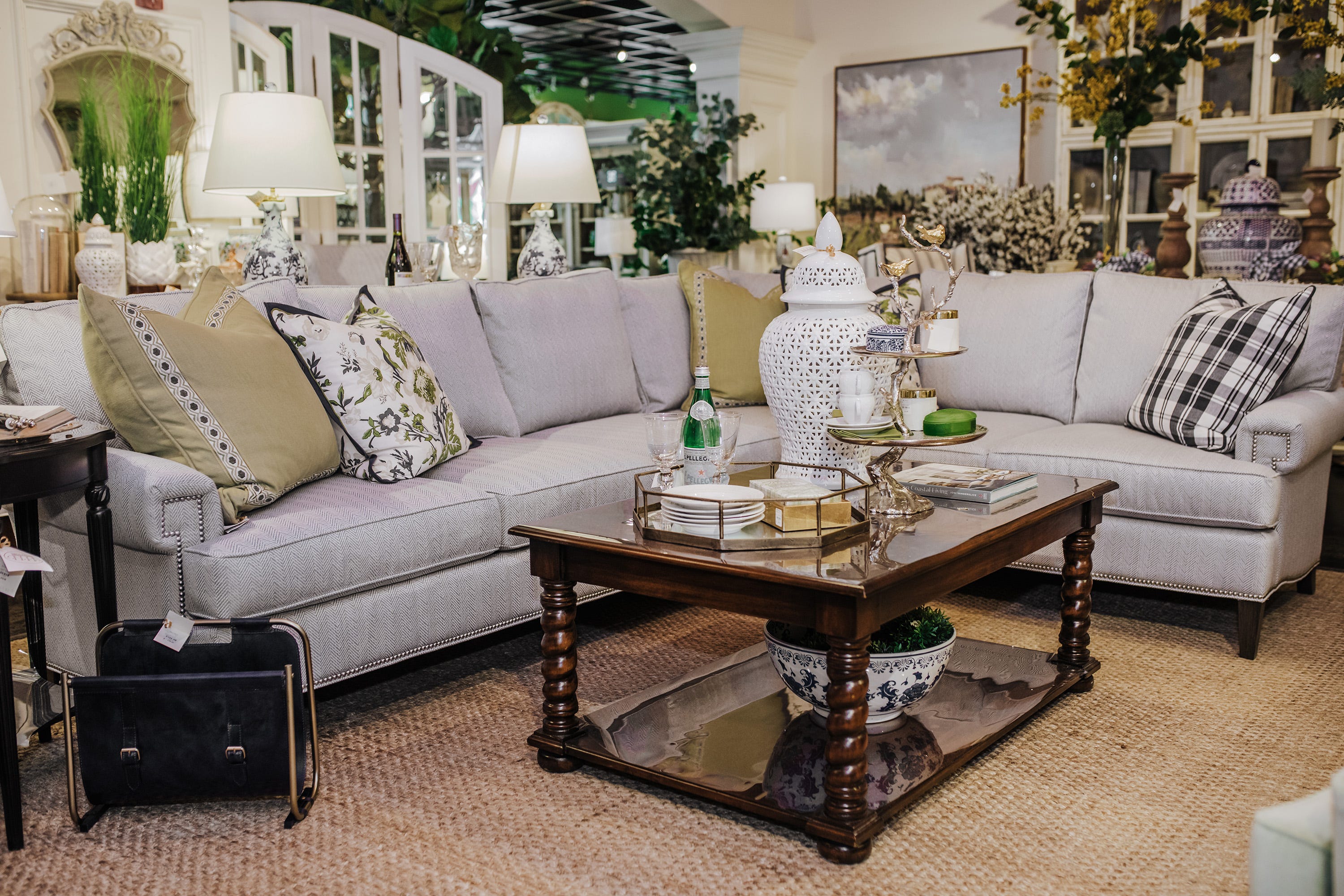 long table for back of couch