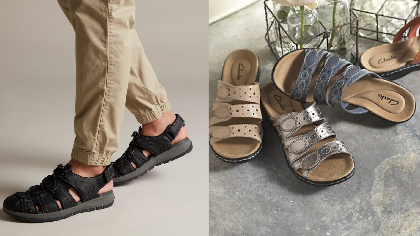 clarks outlet sandals