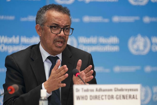 WHO Director General Tedros Adhanom Ghebreyesus cites inequalities in vaccine distribution 