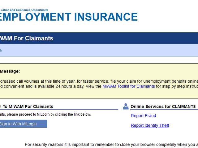 Feds Michigan Unemployment Contractor Part Of 2 Million Fraud Scheme