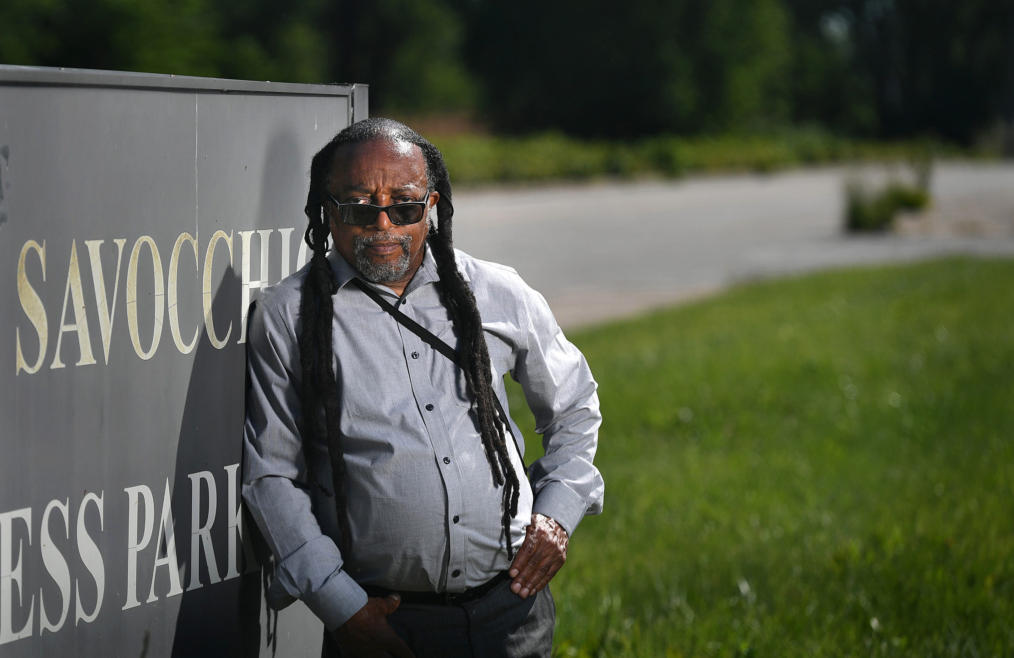 Gary Horton, 68, president of the Urban Erie Community Development Corp., is part of a group that wants to develop one of the poorest neighborhoods in Erie, Pennsylvania, into a health and wellness center, an urban farming facility and a solar panel network on the 25-acre Savocchio Park property.