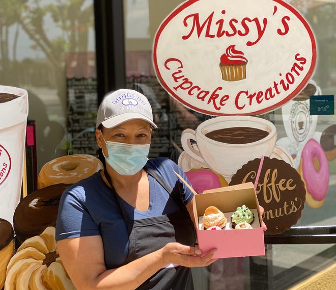 Missy Drayton is the owner of Missy's Cupcake Creations in Ventura. The business also offers vegan and regular doughnuts.