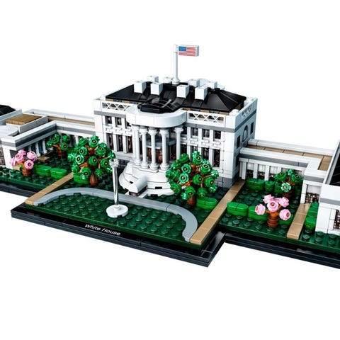 The White House set from LEGO® bricks
