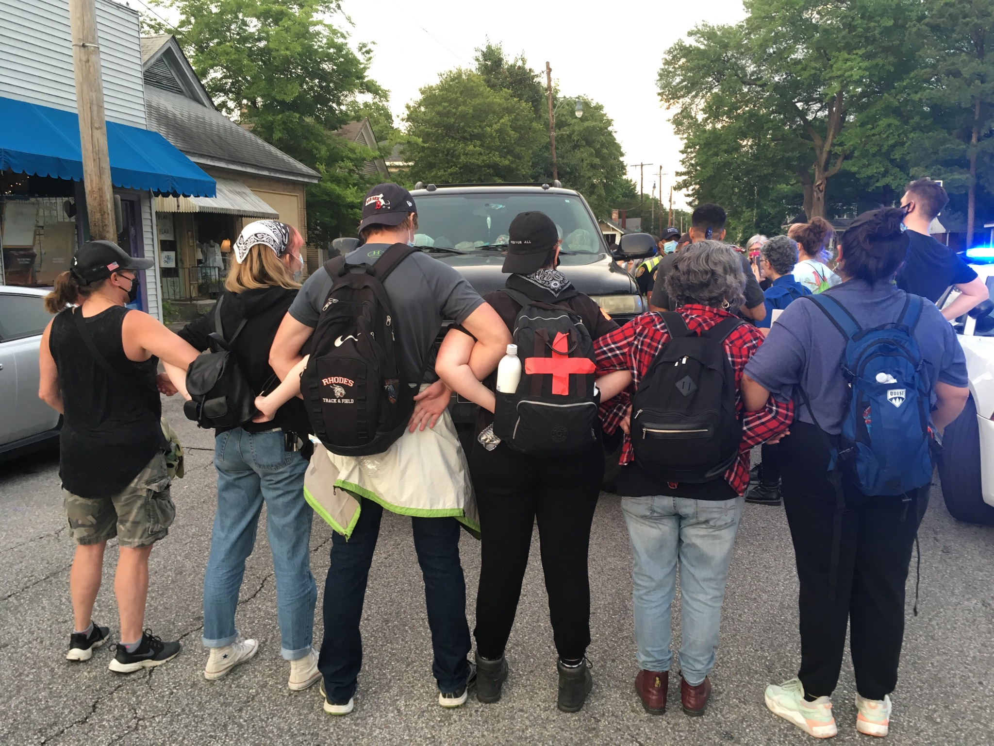 Drivers Can T Plow Through Protesters But Lawmakers Cloud Issue