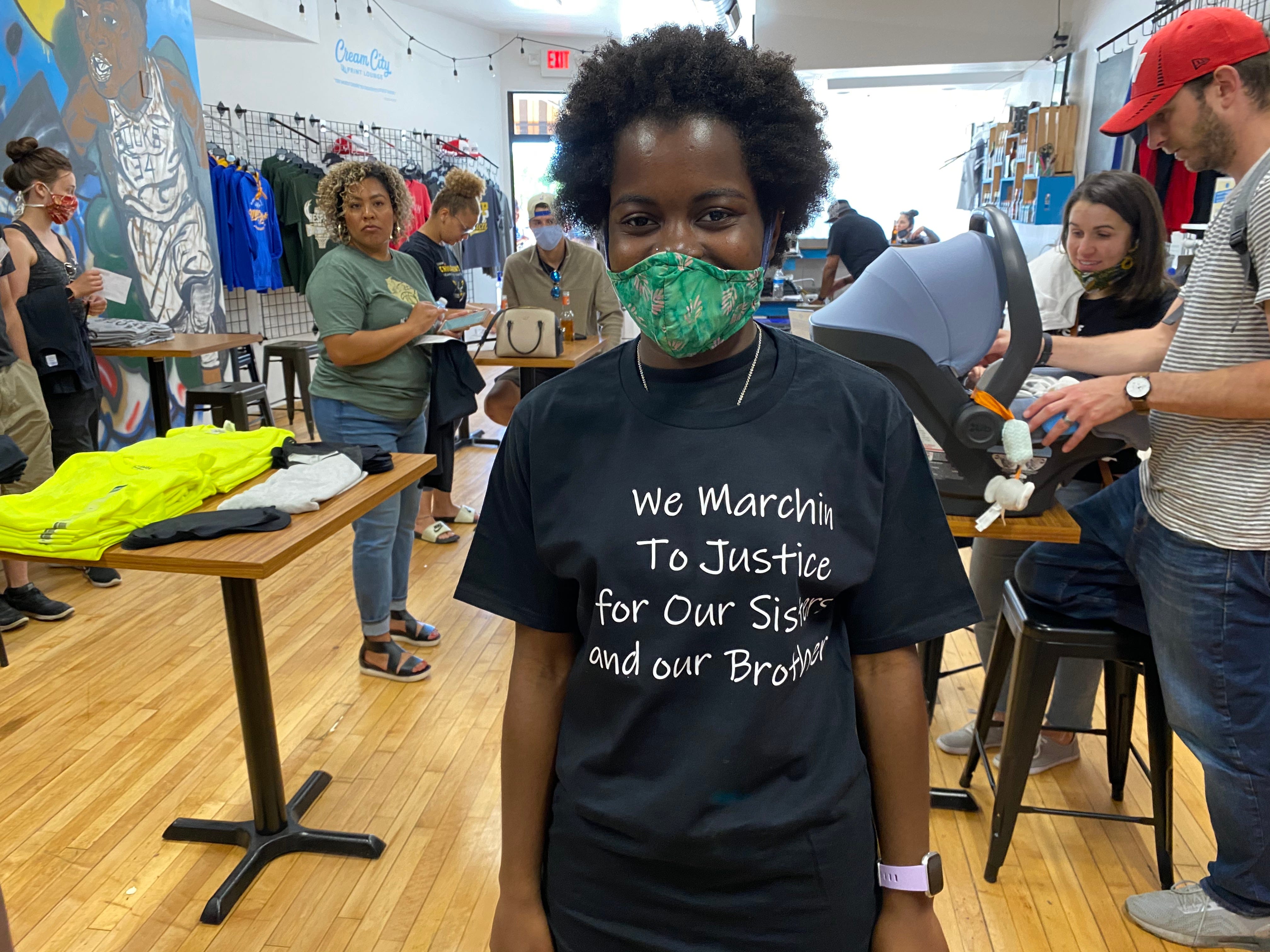 West Allis Print Shop Creates Personalized T Shirts For Protesters .shirts, matching cousins tees, cousins shirts, cousins make the best friends shirt, cousin custom laser engraving and personalized gifts | creative laser solutions! shop creates personalized t shirts