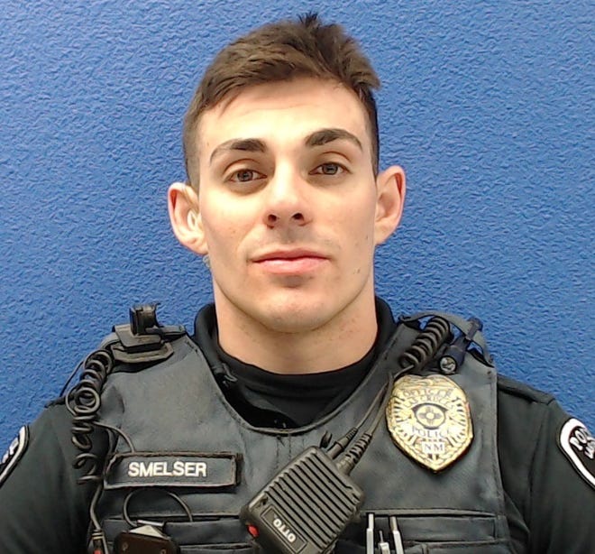 Las Cruces Police Department officer Christopher Smelser seen in an undated photo provided by the LCPD on Monday, June 8, 2020.
