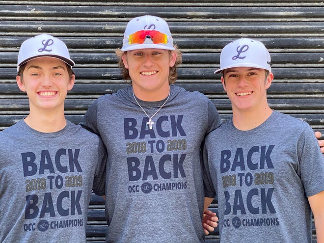 Lancaster's Zane George, Evan Sines and Nathan Pechar were named to the Academic All-Ohio baseball team by the Ohio High School Baseball coaches Association.