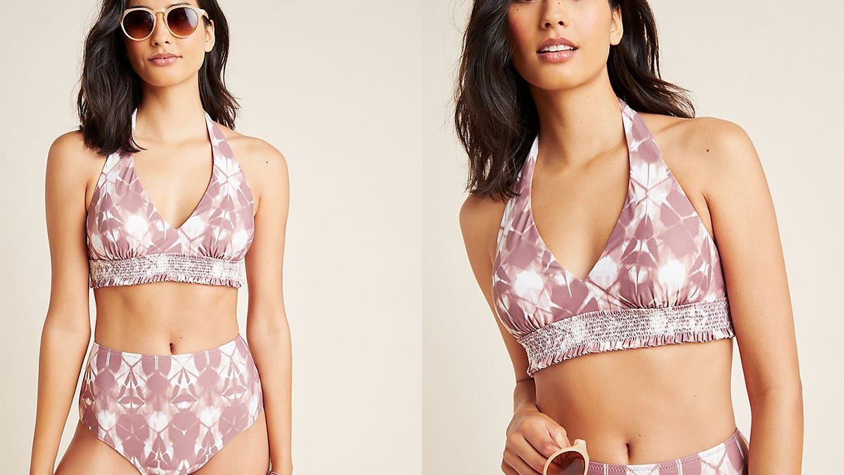 anthropologie bathing suits