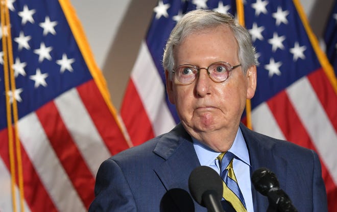 Mitch Mcconnell Unveils Stimulus Plan Panned By Democrats Republicans