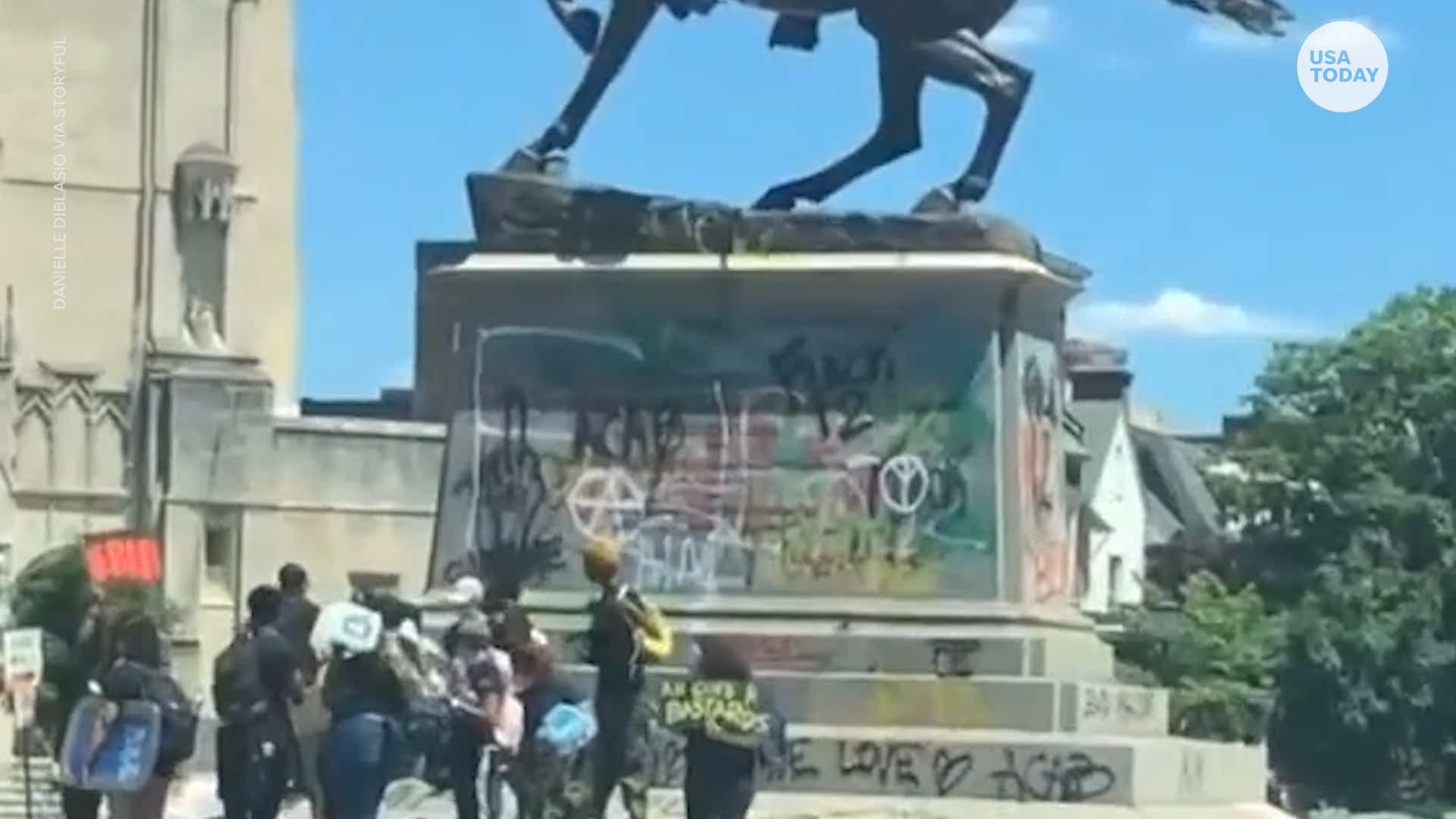 Confederate Statues Flags Banned As Black Lives Matter Movement Grows
