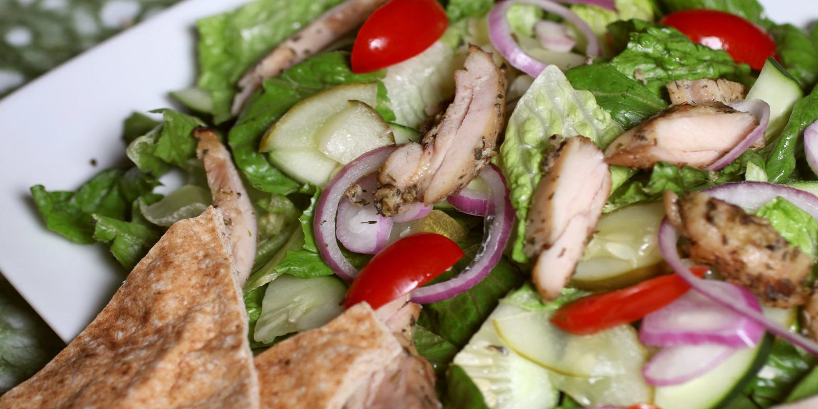 Chicken Shawarma Salad Is Inspired By Middle Eastern Sandwich