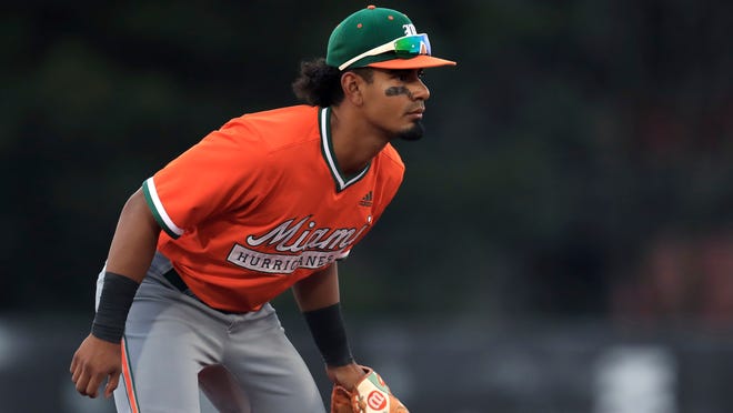 The Brewers selected Miami shortstop Freddy Zamora with the 53rd overall pick in the MLB draft. As a sophomore in 2019, Zamora started 50 games at shortstop and batted .296 with 12 doubles, six homers and 46 runs batted in.