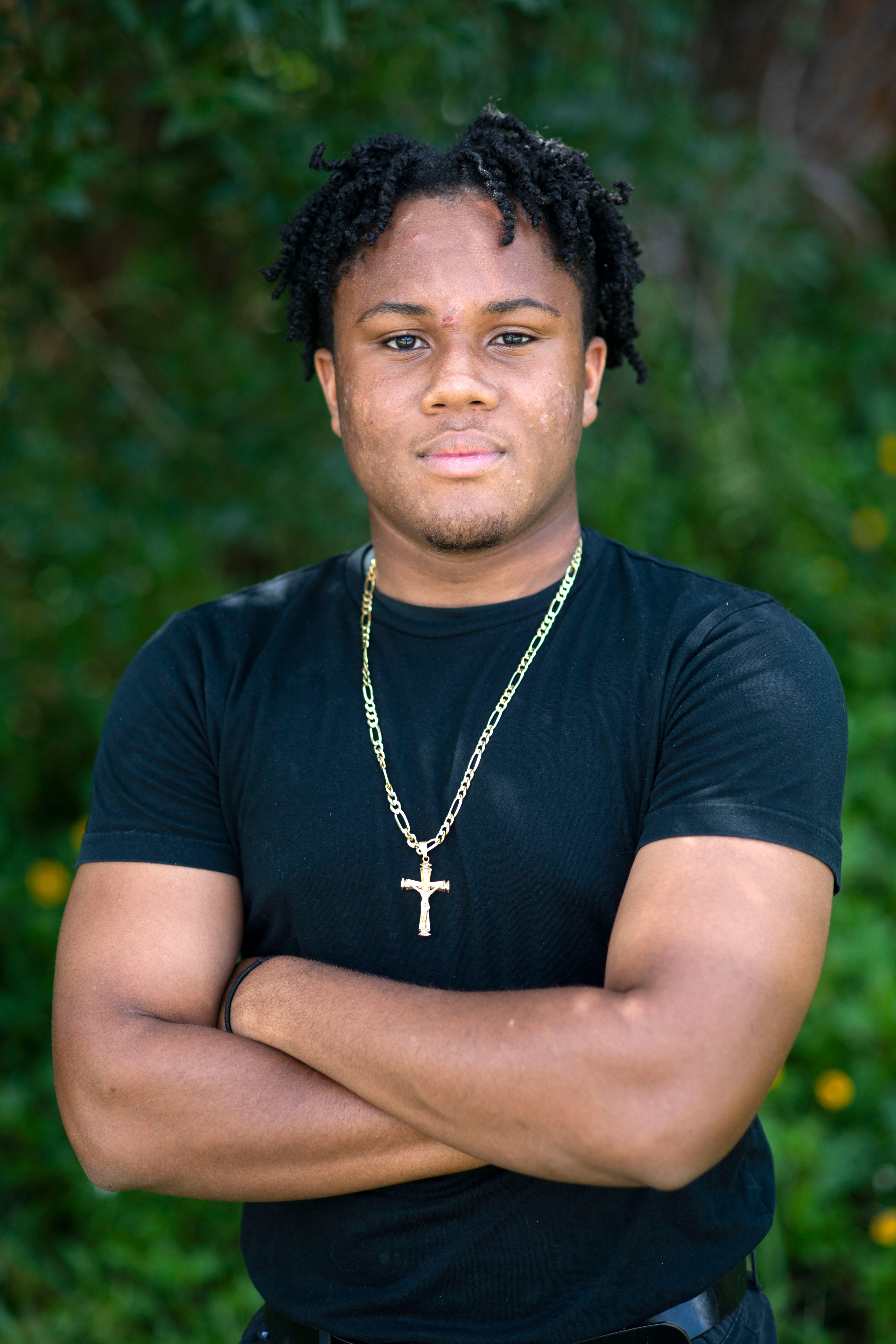 Ervin Rogers III, 18, of Port St. Lucie, is a 2020 graduate of Treasure Coast High School. Rogers has been busy working and hasn't been able to attend any local Black Lives Matter protests, but is appreciative of the movement sweeping the country. "It's a great thing to see the shedding of light on the darkness in the country," Rogers said.