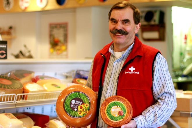 Tony Zgraggen's Alp and Dell artisanal cheese store is one of the few places that sells Limburger cheese.