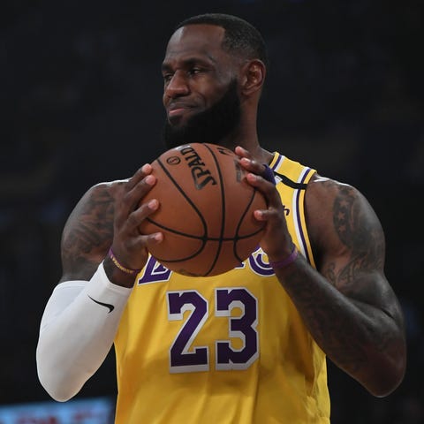 Lakers forward LeBron James has announced the form