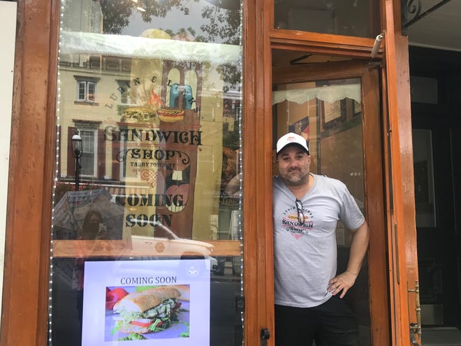 Sal Fragale, the new owner of Lubin & Links Sandwich Shop in Tarrytown.