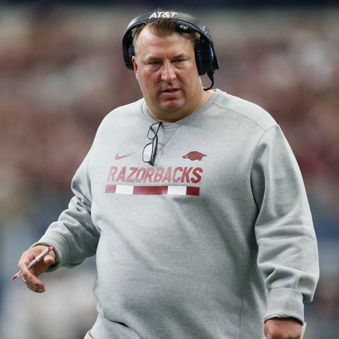 Bret Bielema coached Arkansas from 2013-17.