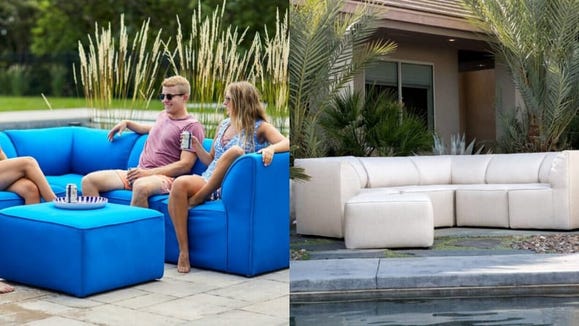 Modular, modern, and incredibly sleek, it's the perfect answer to intimate outdoor gatherings.