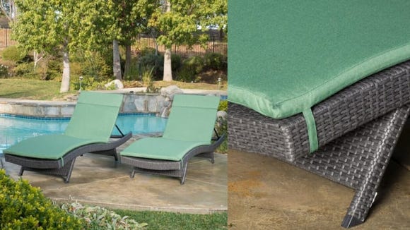 These chairs instantly transform your yard into a five-star resort.