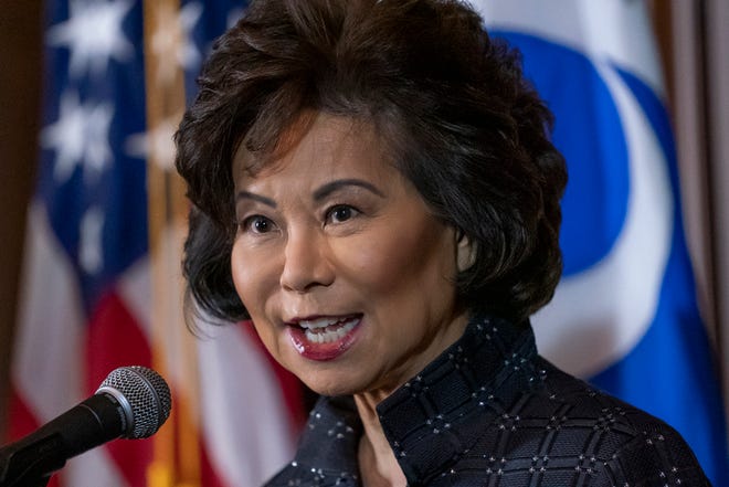 Elaine Chao, who served as the Trump administration's Transportation secretary, is married to Senate Republican leader Mitch McConnell.