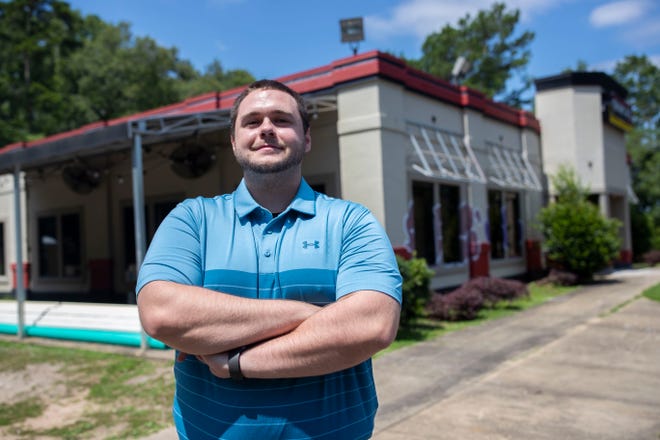 Jason Frimmel, franchisee of the World of Beer set to open in Tallahassee later this year, poses for a photo Tuesday, June 16, 2020. 