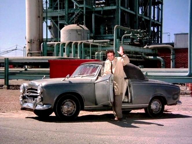 Car history: The Peugeot and the TYV show "Columbo."