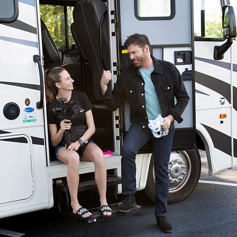 Harry Connick Jr. and his daughter, Georgia Connic
