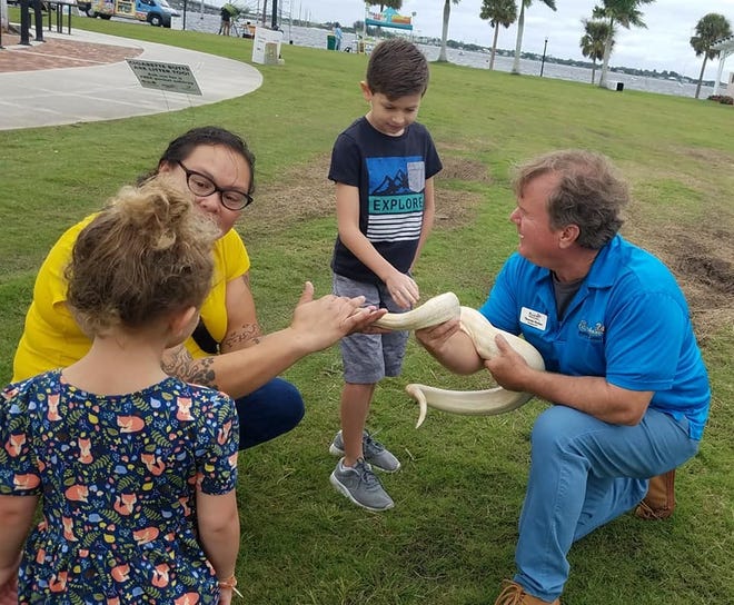 Thieves made off with three snakes and two tortoises, all rescued animals, from the Everglades Wonder Gardens in Bonita Springs sometime between Tuesday night and Wednesday morning. One of the snakes was Hera, a rare albino red-tailed boa, seen above.