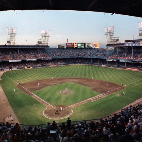 Tiger Stadium was home to the Detroit Tigers from 