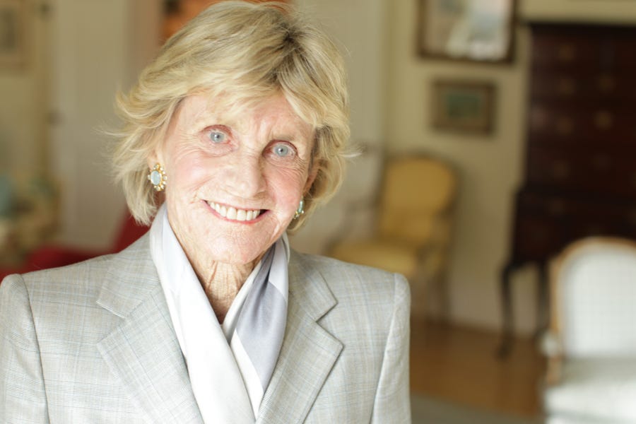 Jean Kennedy Smith, photographed by USA TODAY at home in her New York City apartment on September 16, 2010.