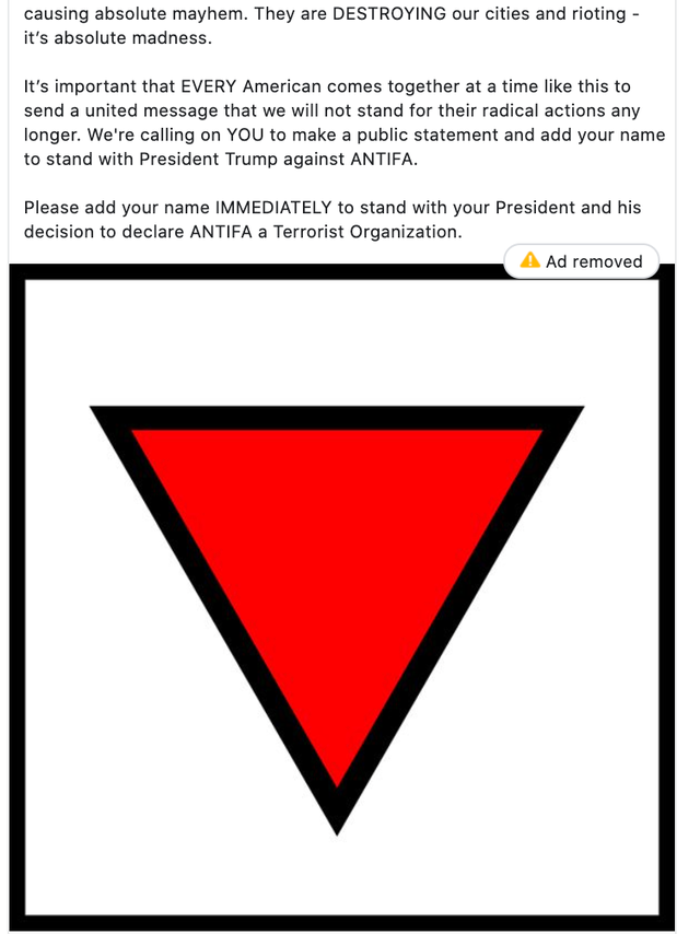 Facebook Removes Donald Trump Campaign Ads With Nazi Related Symbols
