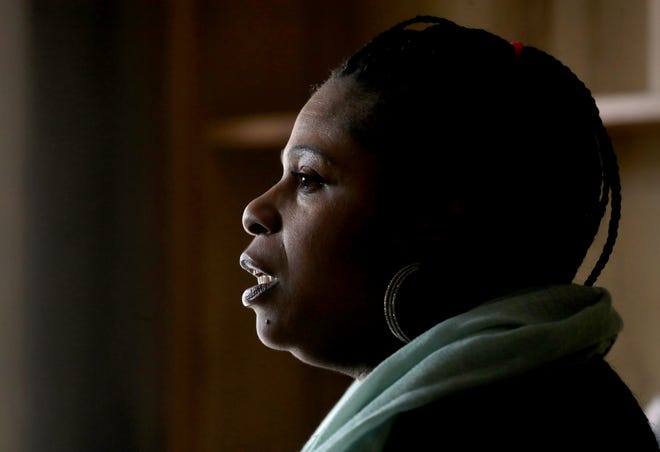 Samaria Rice’s 12-year-old son Tamir Rice was killed by a Cleveland police officer in 2014.