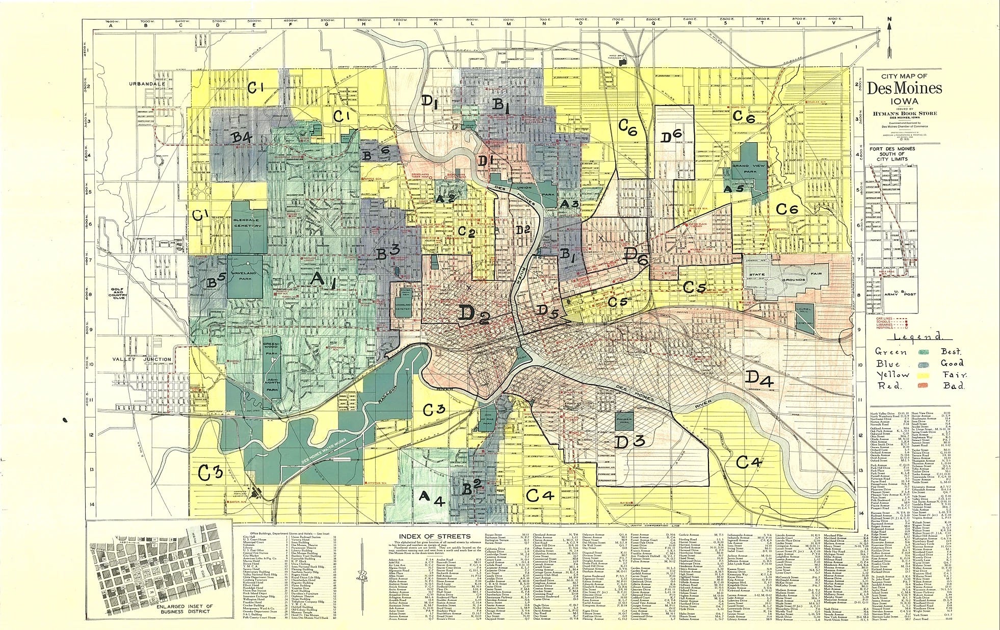 Des Moines Neighborhood Map Redlining: Iowa Bill Proposes Tax Break In Areas Hurt By Racist Policy