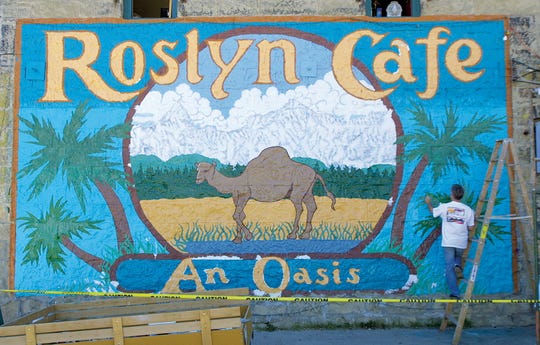 A mural prominently featured in hit CBS dramedy "Northern Exposure" was actually from Roslyn, Washington, near the series' filming location.