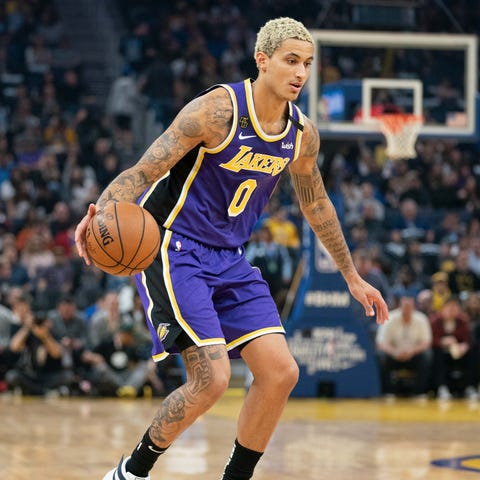 Lakers forward Kyle Kuzma is skeptical of the Oura