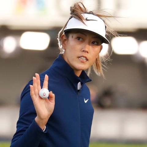 Michelle Wie on June 21, during the second round o
