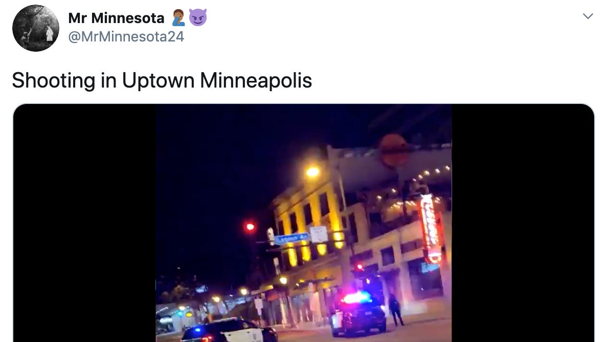 Minneapolis shooting leaves one dead, 11 injured, police say