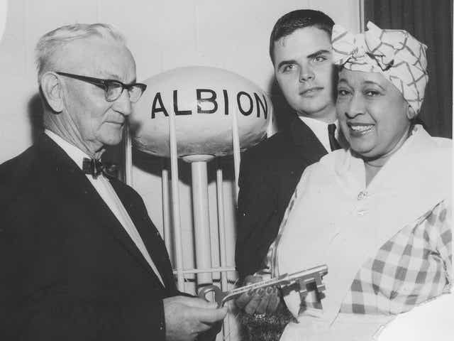 Aunt Jemima Was Given Key To Albion In 1964