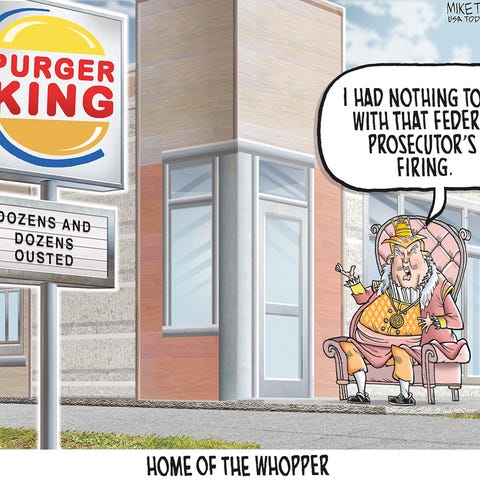 Mike Thompson editorial cartoon