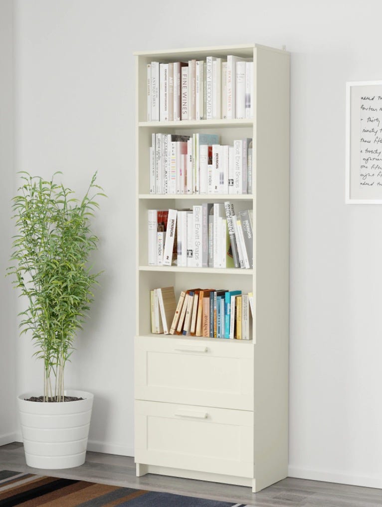 children's sling bookcase ikea